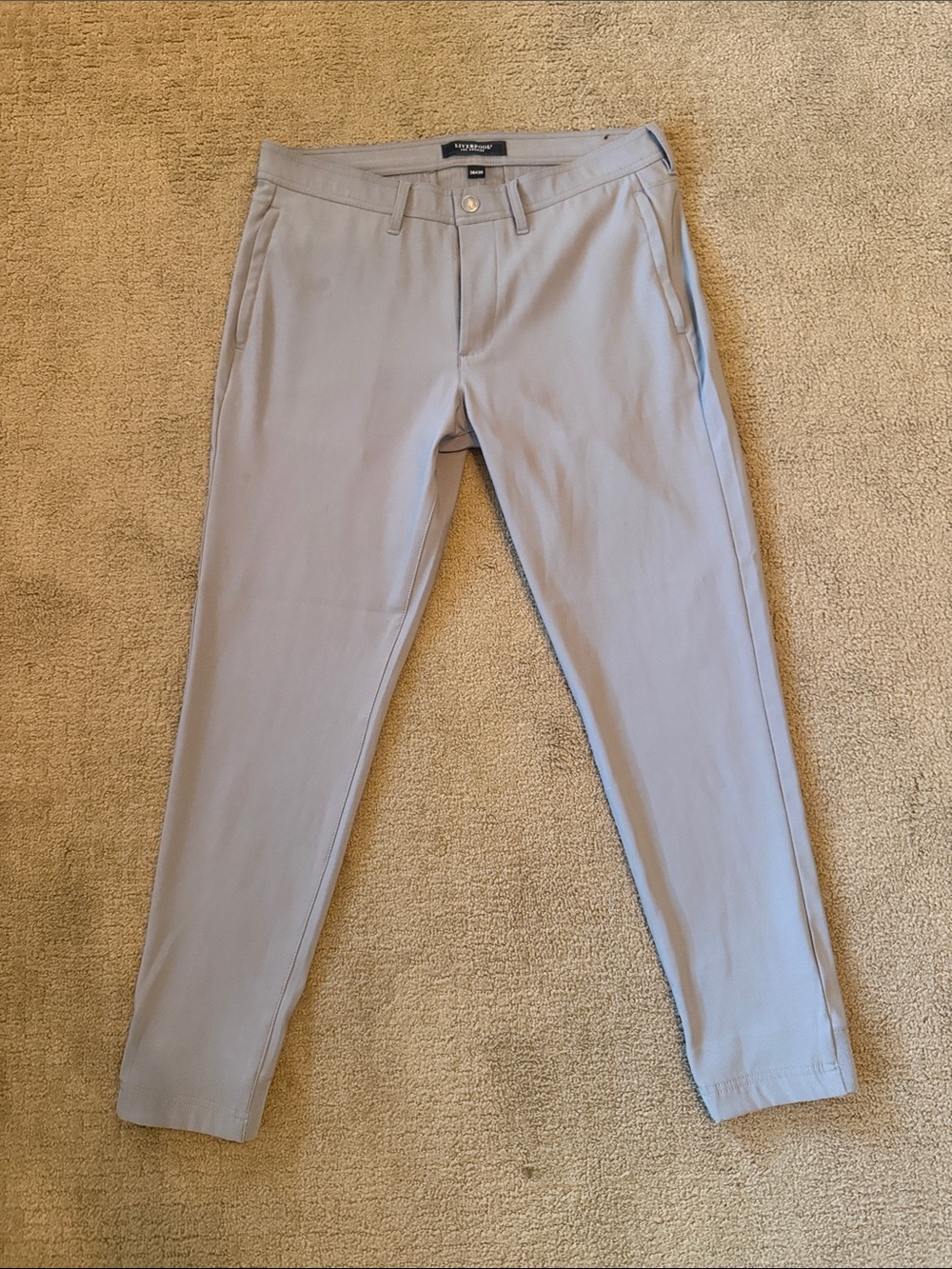 Liverpool Men’s Light Gray Dress Pants